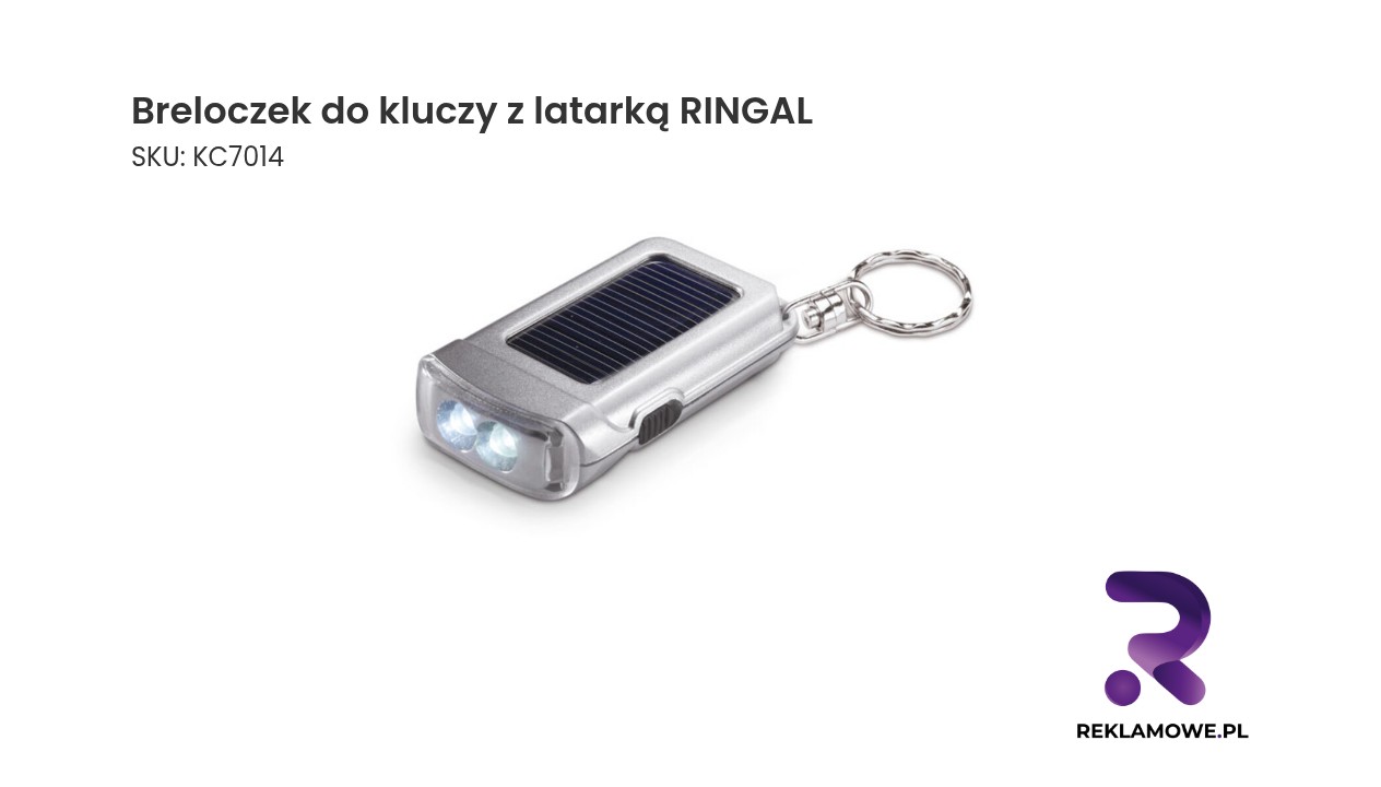 Breloczek do kluczy z latarką RINGAL