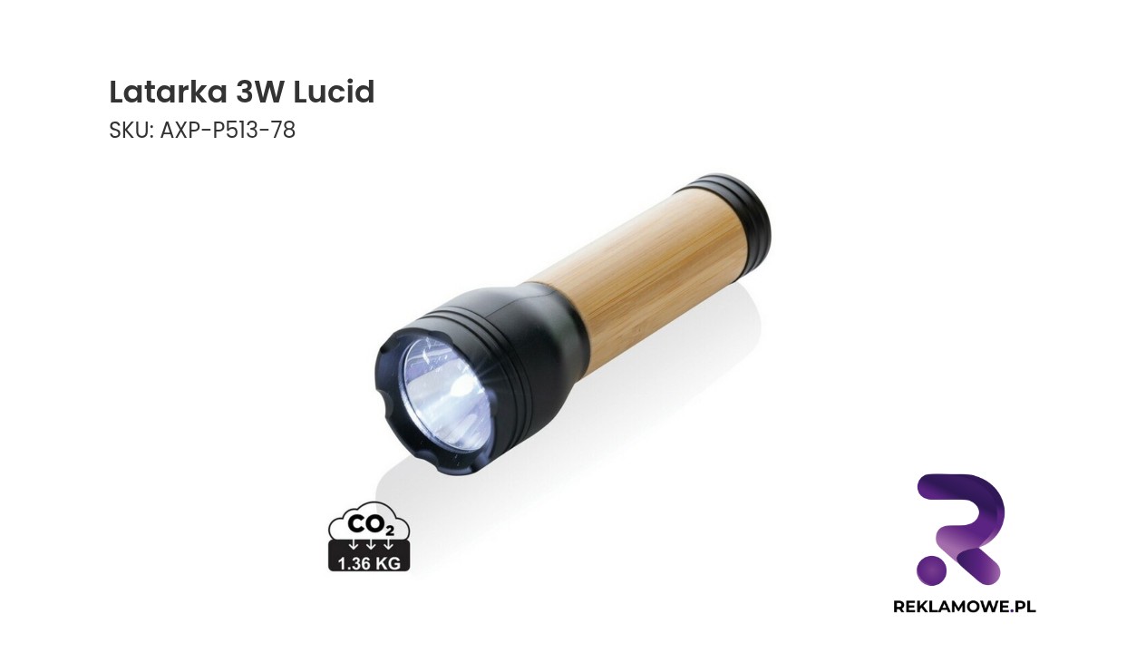 Latarka 3W Lucid Latarka 3W marki Lucid
