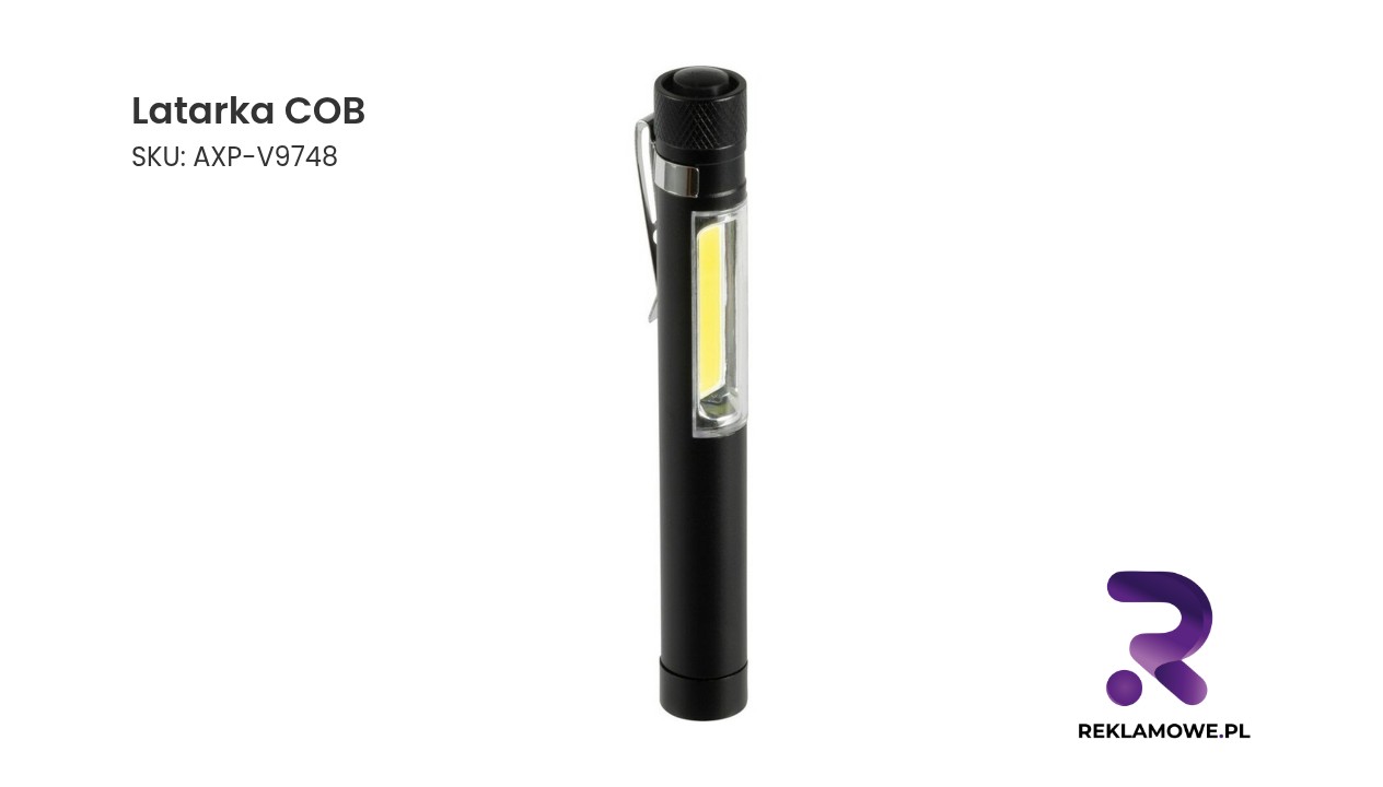 Latarka COB Wysokiej jakości latarka COB