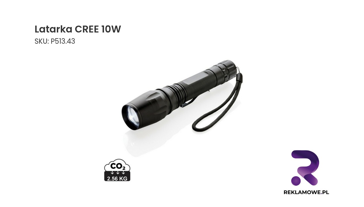 Latarka CREE 10W o wysokiej mocy