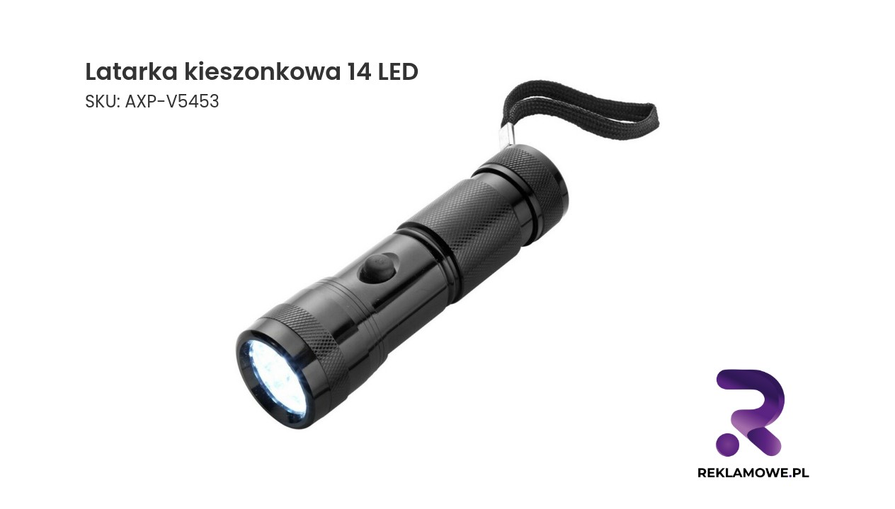 Latarka kieszonkowa 14 LED Latarka kieszonkowa z 14 diodami LED