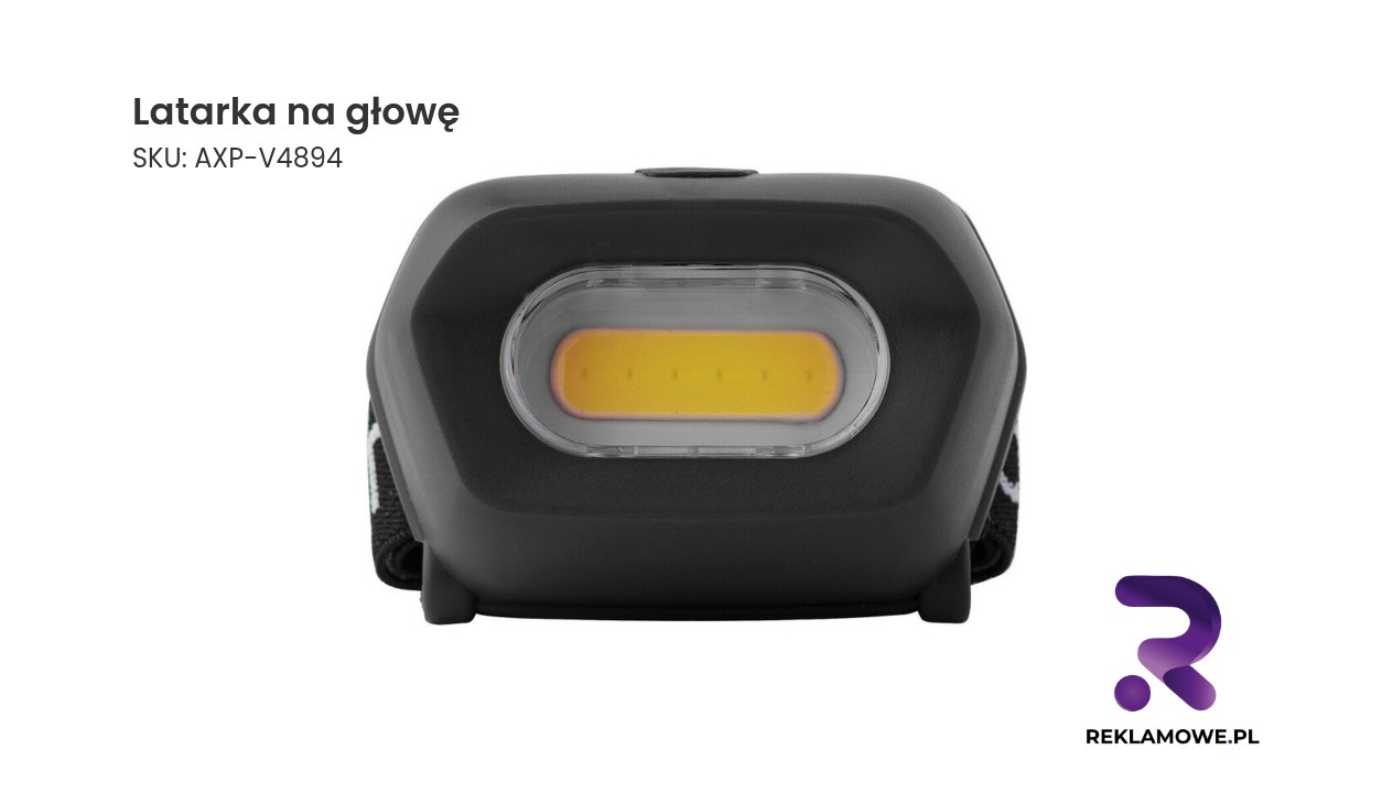 Latarka na głowę idealna do pracy i turystyki