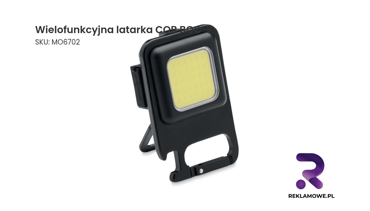 Wielofunkcyjna latarka COB BOC o wysokiej jakości oświetleniu