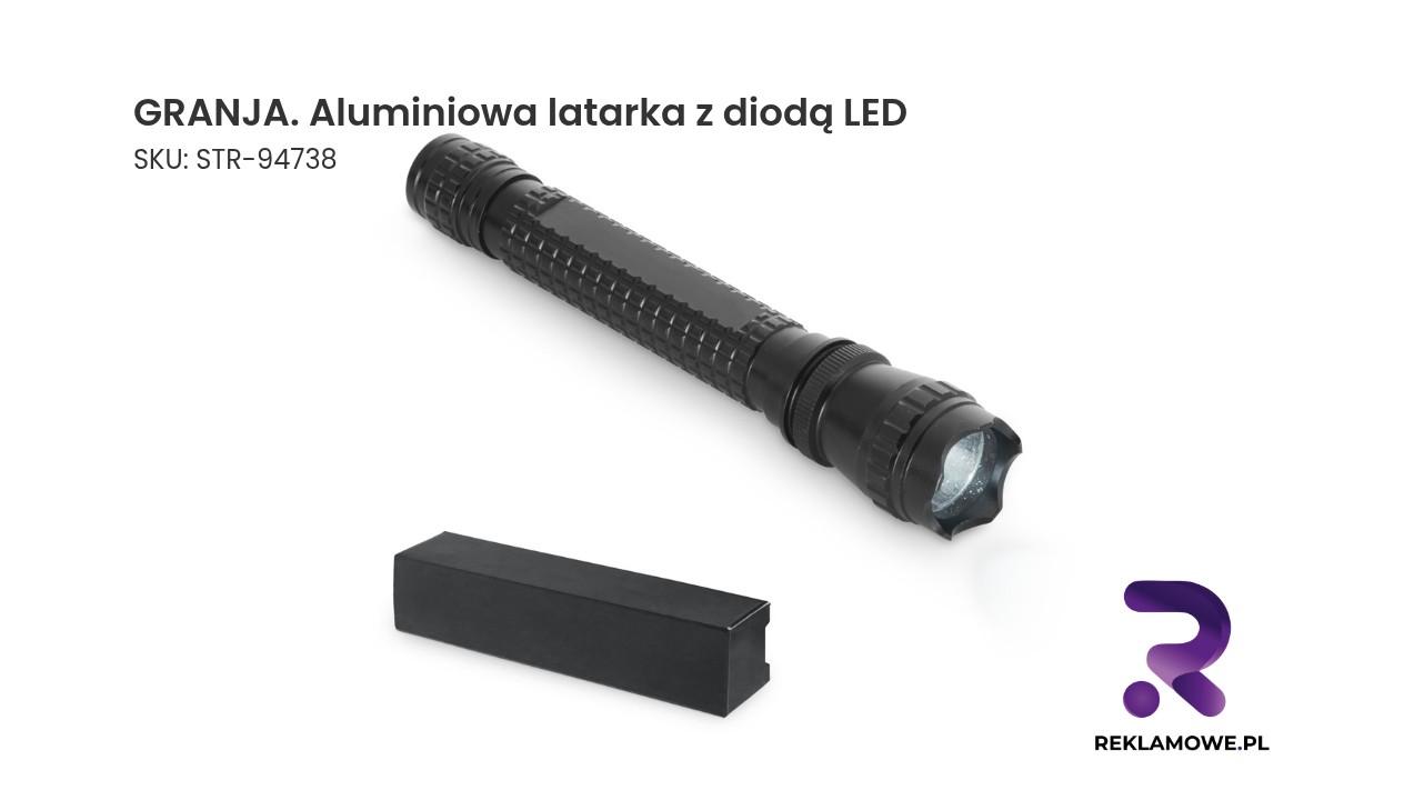 GRANJA. Aluminiowa latarka z diodą LED latarka GRANJA aluminiowa latarka z diodą LED