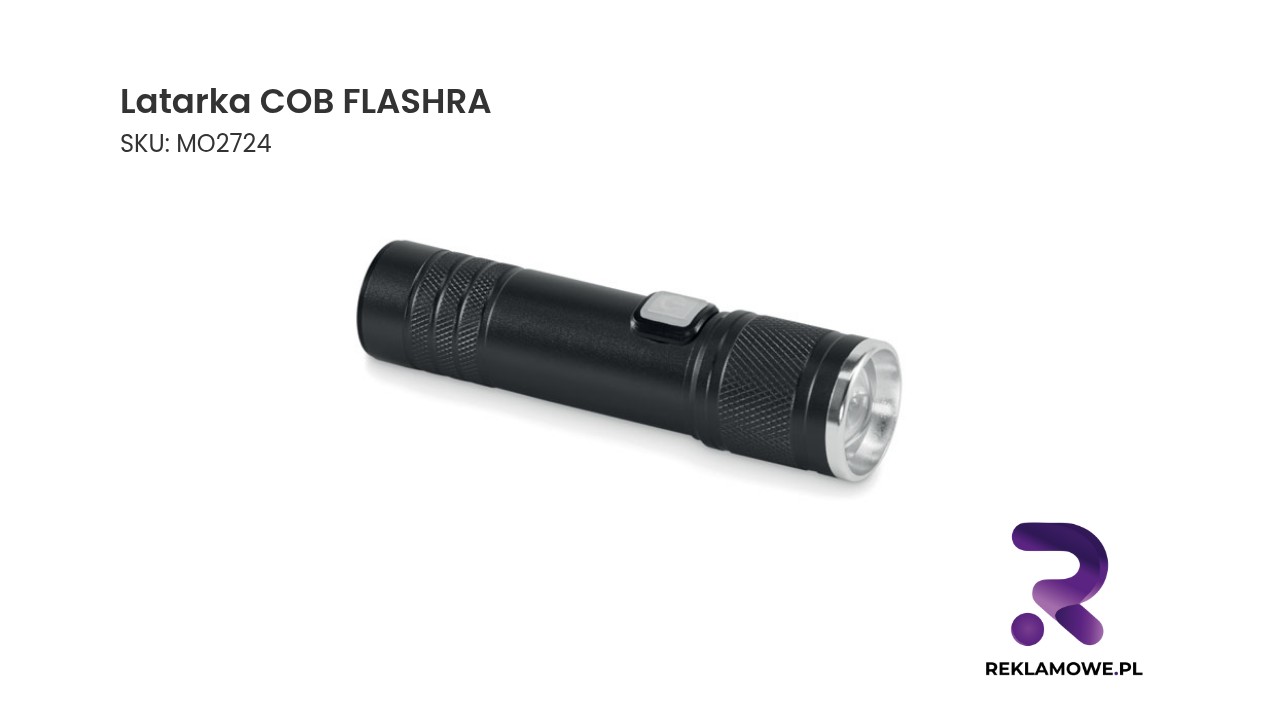 Latarka COB FLASHRA o wysokiej jasności