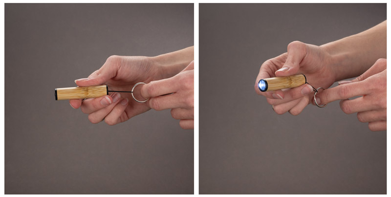 Latarka reklamowa latarka z brelokiem dulo 29202-17_l Latarka z brelokiem DULO 29202-17_l