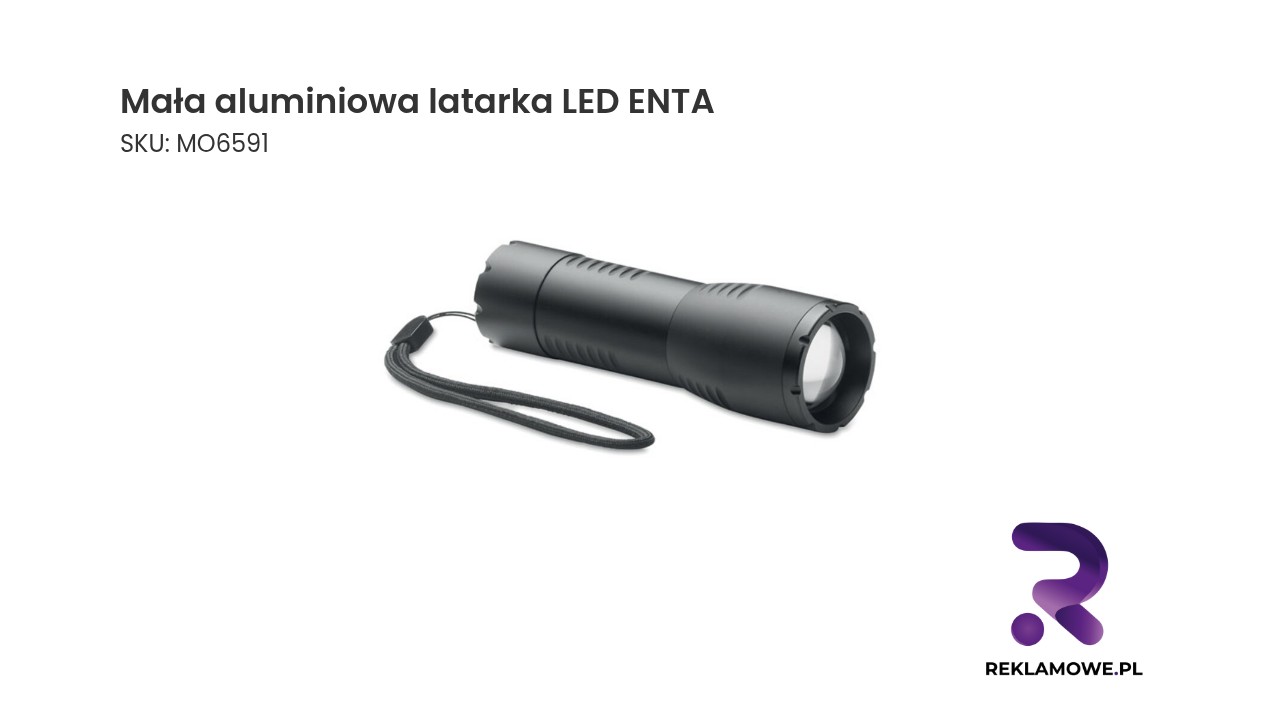 Mała aluminiowa latarka LED ENTA
