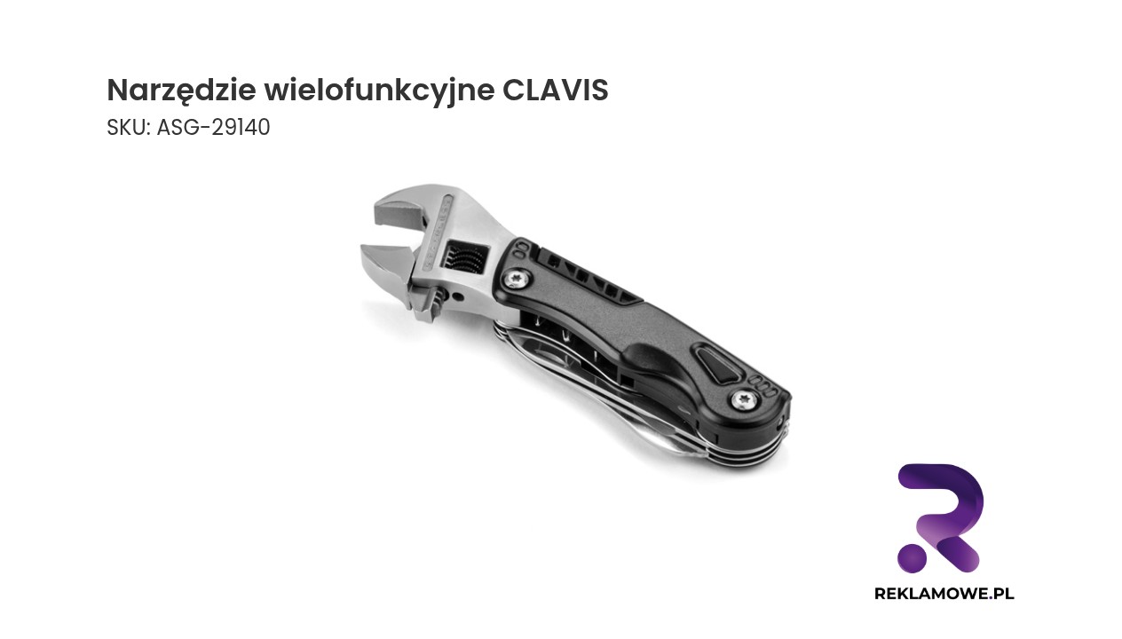 Narzędzie wielofunkcyjne CLAVIS Narzędzie wielofunkcyjne CLAVIS – praktyczne i uniwersalne narzędzie do codziennego użytku